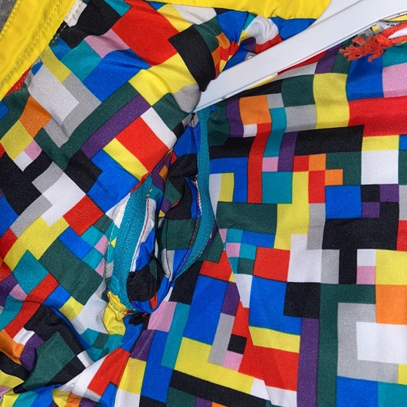 0-3 mo Baby Color Block Puffer Jacket - LEGO® Collection x Target Yellow/Red… - Picture 5 of 9